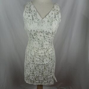 Vintage 90s Scott McClintock Floral Dress Size 8